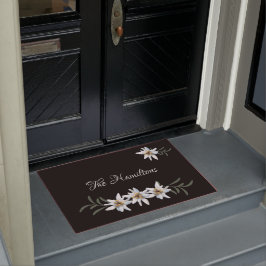 Tapete White Edelweiss Em Preto