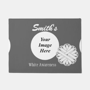 Tapete White Flower Ribbon Template by Kenneth Yoncich