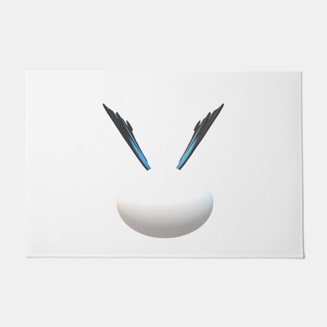 Tapete White Globe é menos a arte design moderna (Frente)