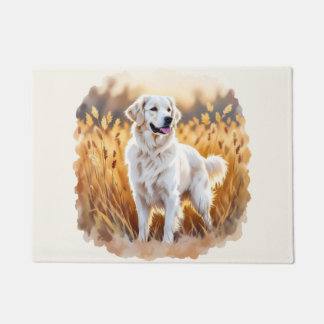 Tapete White Golden Retriever Dog