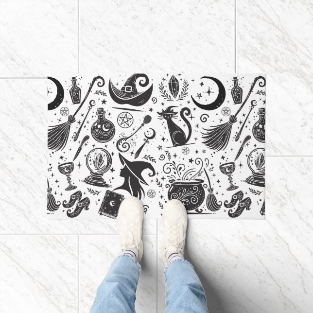 Tapete Wiccan Pagan, bruxa mágica (Interior)