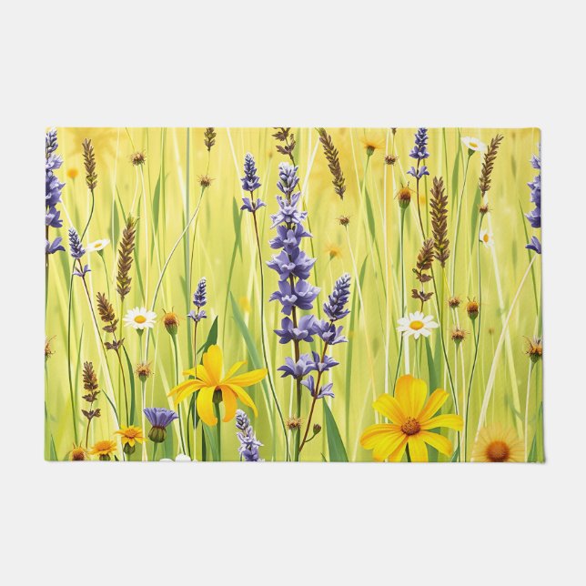 Tapete Wildflower Meadow Summer Pattern (Frente)