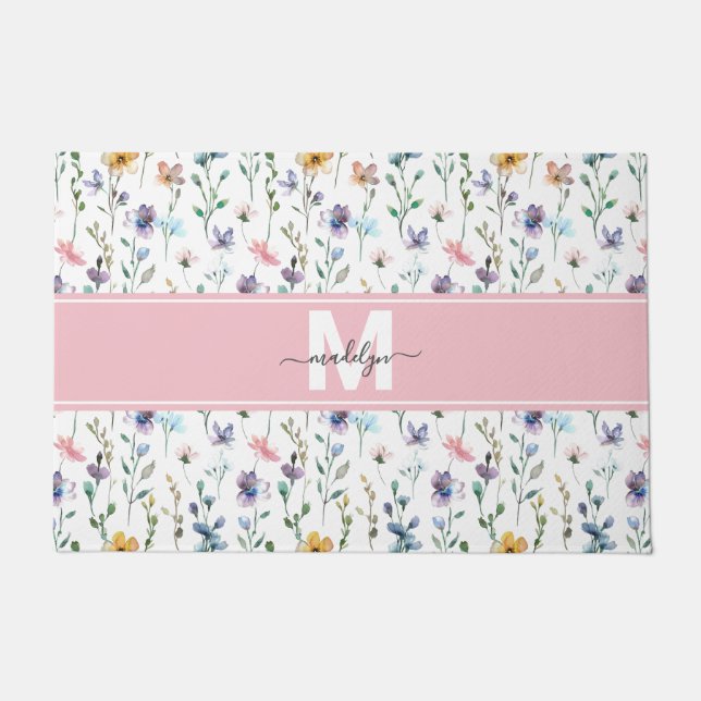 Tapete Wildflower Monogram (Frente)