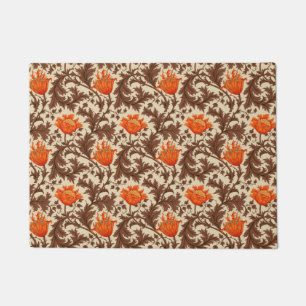Tapete William Morris Anemone, Beige, Brown & Rust Orange