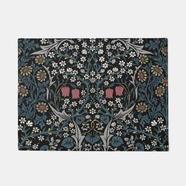 Tapete William Morris Blackthorn Floral Art Nouveau (Frente)