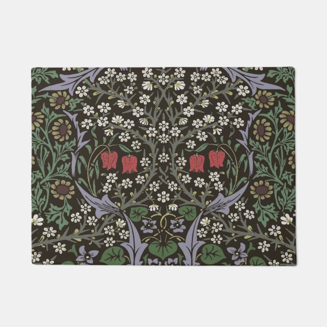 Tapete William Morris Blackthorn Tapeçaria Floral (Frente)