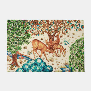 Tapete William Morris Deer, de uma Beige da Tapeçaria