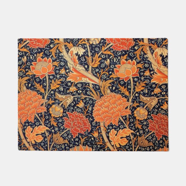 Tapete William Morris Orange Cray (Frente)