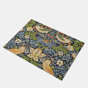 Tapete William Morris - Padrão Floral de Thief de Morango