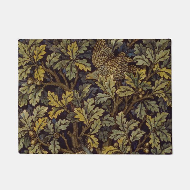 Tapete William Morris - Pheasant Bird Tree Botanical (Frente)