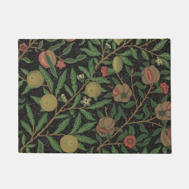 Tapete William Morris Pomegranate Fruta clássica (Frente)