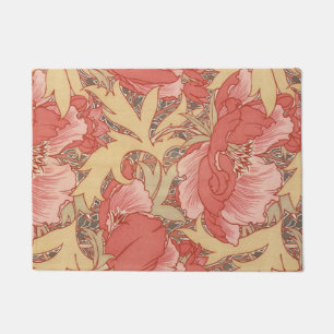 Tapete William Morris Poppies Floral Art Nouveau Pattern