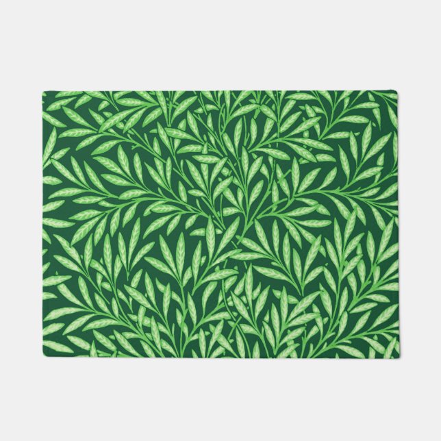 Tapete William Morris Willow Pattern, Emerald Green (Frente)