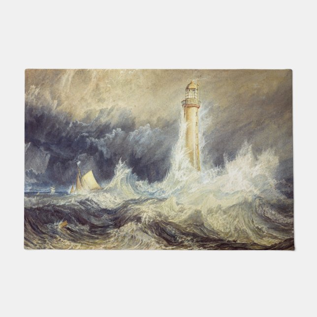 Tapete William Turner - Farol Bell Rock (Frente)