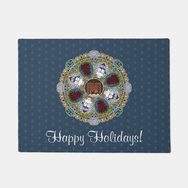 Tapete Winter Nouveau Doormat (Frente)