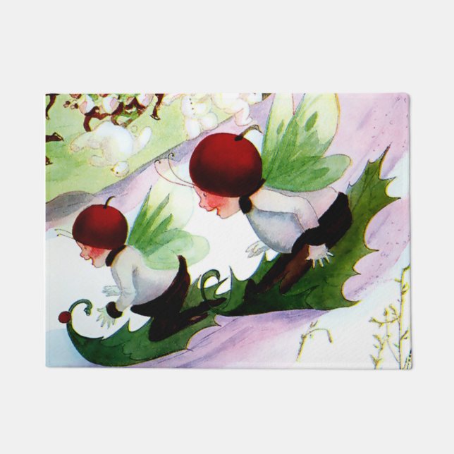 Tapete "Winter Sports" Fada Art de M T Ross (Frente)