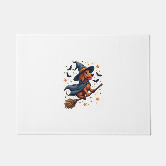 Tapete Witchy Dachshund Delight (Frente)
