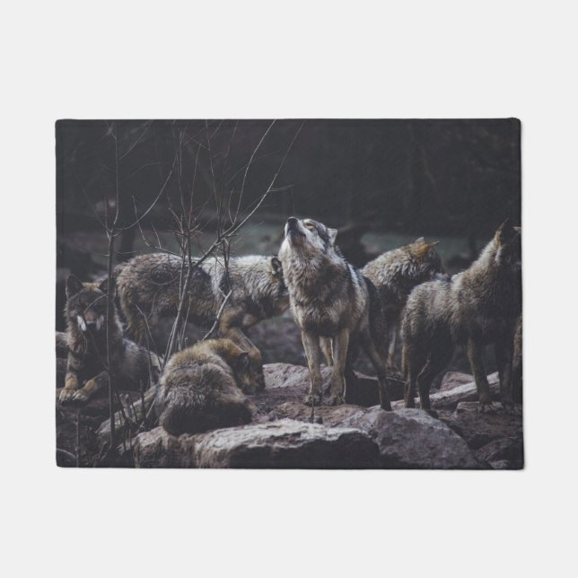 Tapete Wolf Pack Doormat (Frente)