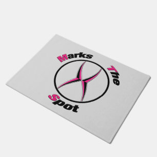 Tapete X marca o ponto