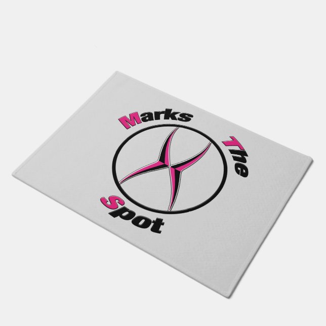 Tapete X marca o ponto (Inclinado)