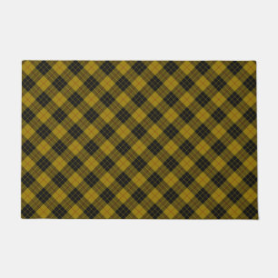 Tapete Xadrez amarela de tartan MacLeod