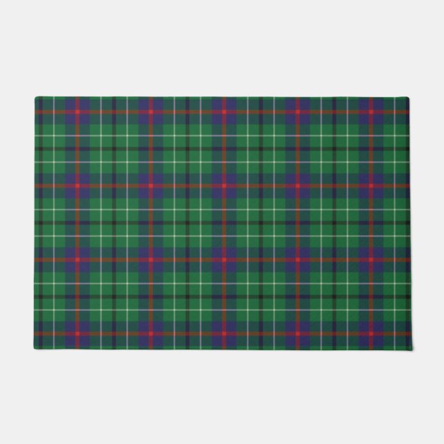 Tapete Xadrez Clan Duncan Green Check Tartan (Frente)
