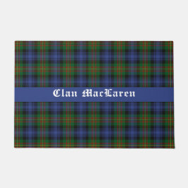 Tapete Xadrez Clan MacLaren Tartan Personalizável