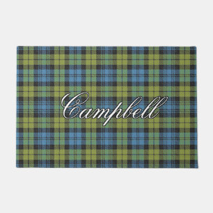 Tapete Xadrez de Tartan escocesa da família de Vista