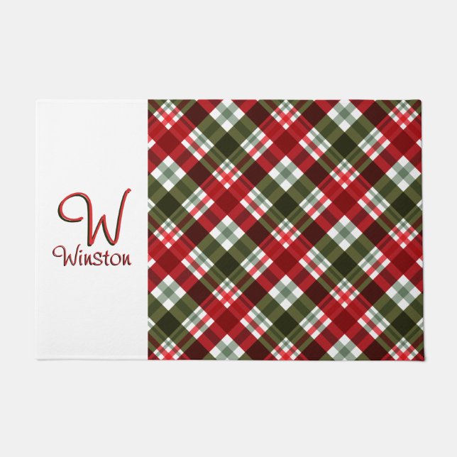 Tapete Xadrez Royal Stewart Tartan (Frente)