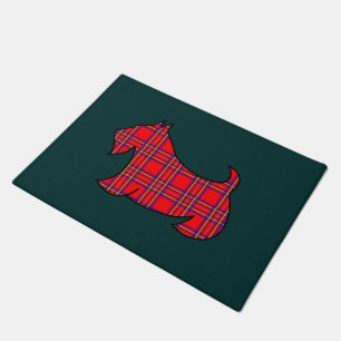 Tapete Xadrez Scottish Terrier Doormat