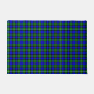 Tapete Xadrez verde azul MacKenzie tartan