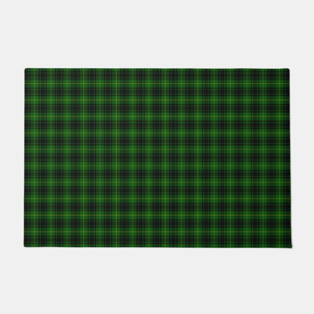 Tapete Xadrez verde MacArthur tartan (Frente)
