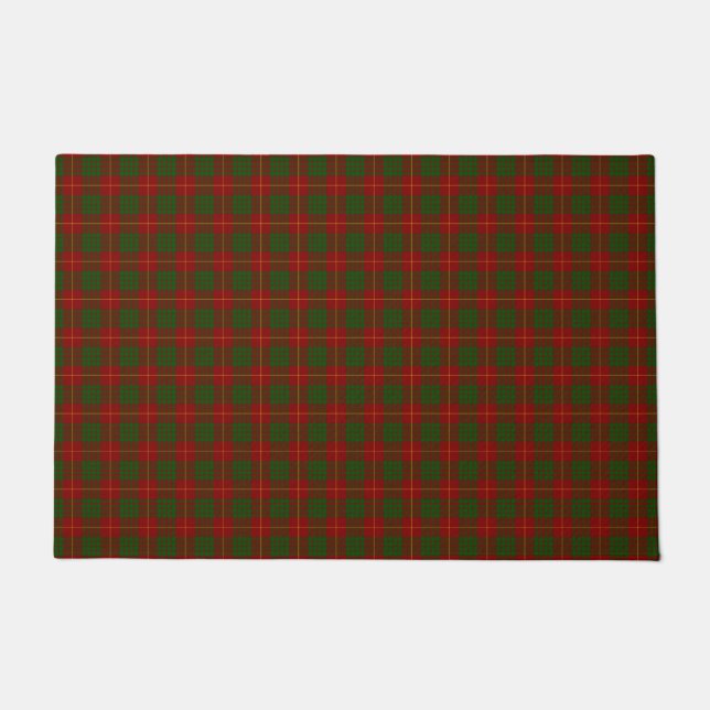 Tapete Xadrez verde-tartan (Frente)