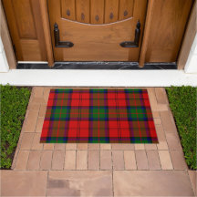 Xadrez Verde Vermelha MacDuff Tartan