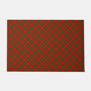 Tapete Xadrez verde-vermelha MacGregor tartan