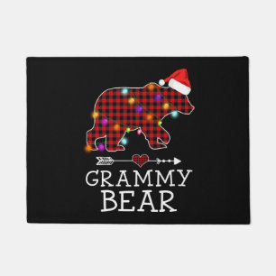 Tapete Xadrez Vermelha do Pajama do Bear do Grammy