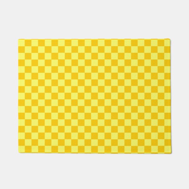 Tapete Yellow Combination Classic Checkerboard by STaylor (Frente)