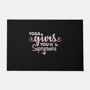 Tapete Yoga Lover Yoga Gives You Superpowers