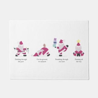 Tapete  Yogi Papais noeis Engraçado Yoga Pun Cartão de Fé