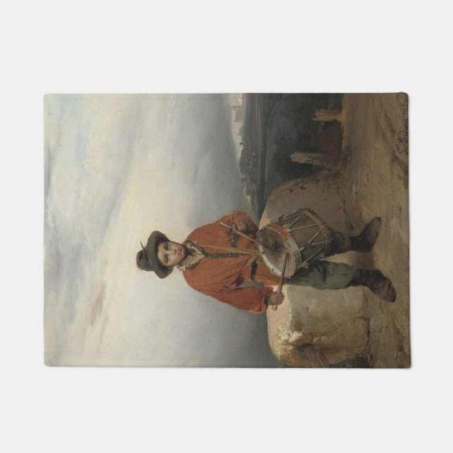 Tapete Young Drummer Boy (por Gerolamo Induno) (Frente)