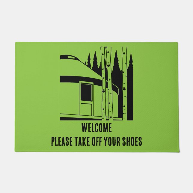 Tapete Yurt Living In Nature (Frente)