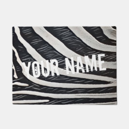 Tapete Zebra fur Design preto e branco para Amante de os 