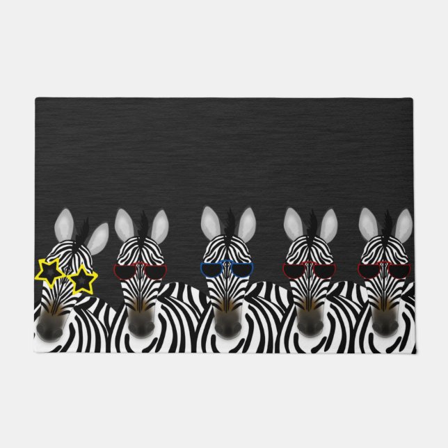 Tapete Zebras Doormat (Frente)