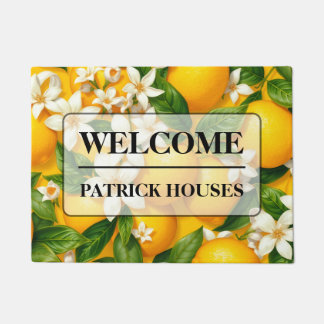 Tapete Zesty Lemon & Jasmine Spring Doormat