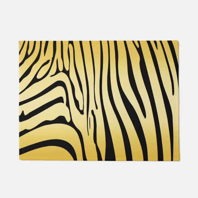 Tapete Zesty Zebra Yellow (Frente)