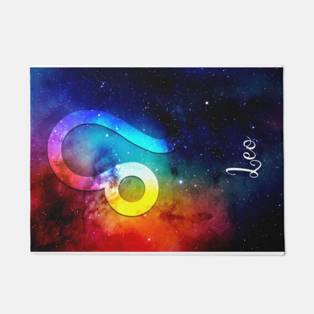 Tapete Zodiac: Leo Rainbow Space (Frente)