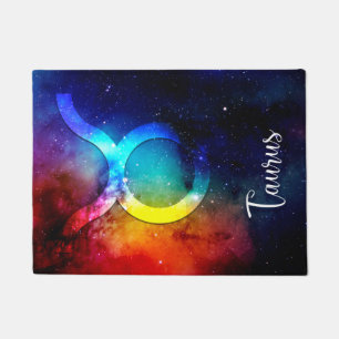 Tapete Zodíaco: Taurus Space Rainbow