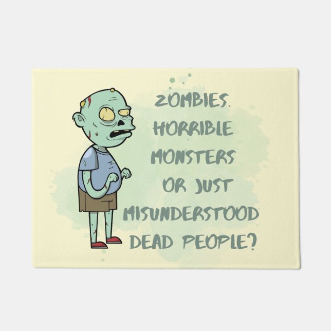 Tapete Zombies mal compreendidos (Frente)