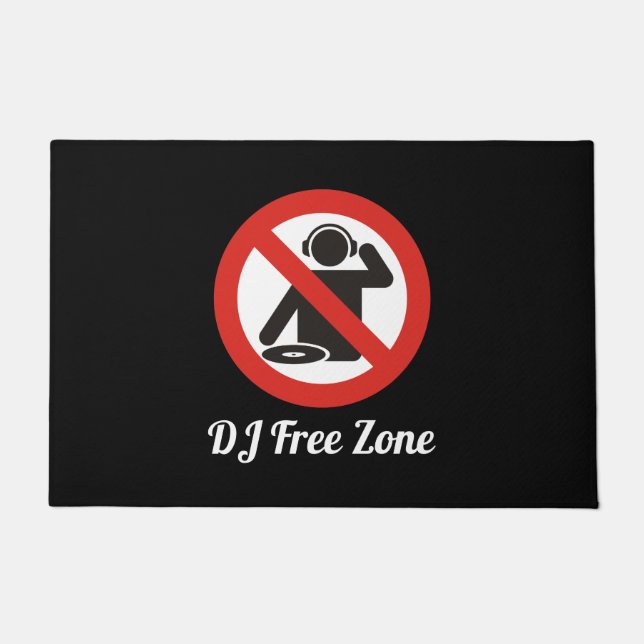 Tapete Zona franca DJ Doormat (Frente)