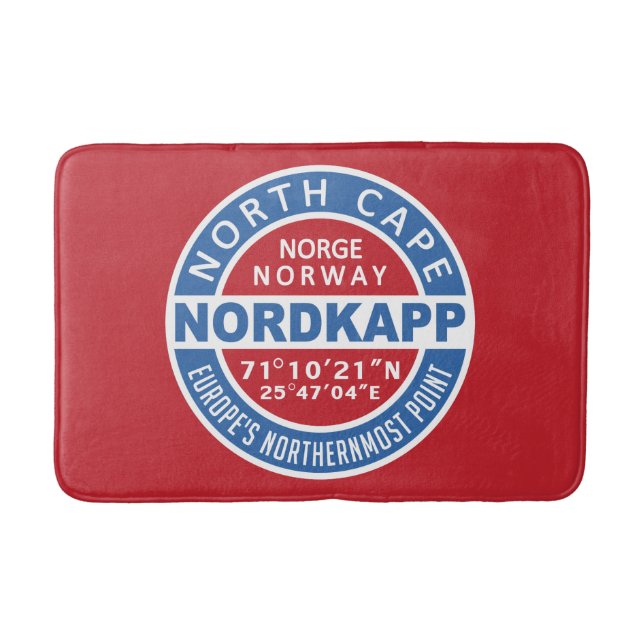 tapetes de banho da Noruega NORDKAPP (Frente)